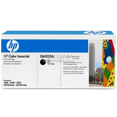 惠普（HP）LaserJet Q6000A 黑色硒鼓 原裝正品耗材