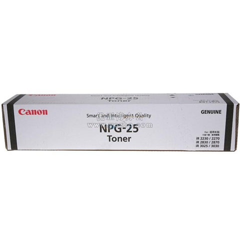 佳能（Canon）NPG-25 TN 黑色墨粉 正品打印機耗材