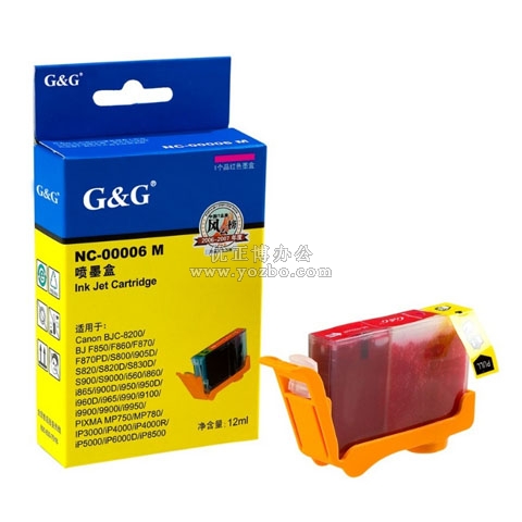 格之格 NC-00006BM 紅色墨盒 兼容佳能（Canon）