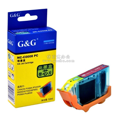 格之格 NC-C0008PC 淺藍色墨盒 兼容佳能（Canon）