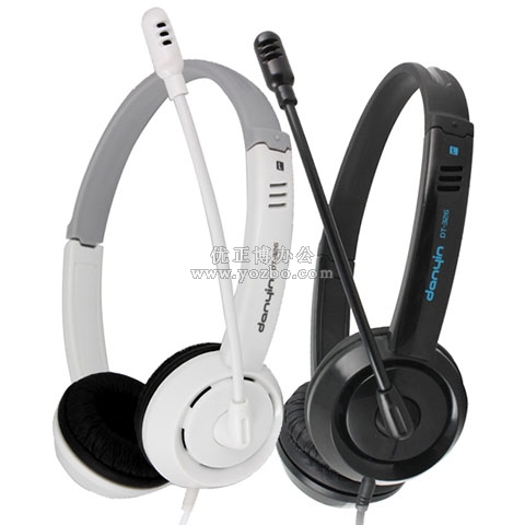 碩美科/電音（Danyin） DT-326 頭戴式耳麥 黑/白
