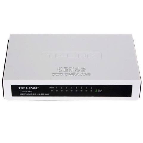TP-LINK TL-SF1008+ 8口百兆交換機