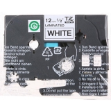 兄弟(brother)  TZ-231 12mm 白底黑字標(biāo)簽色帶 原裝耗材