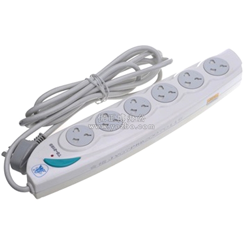 子彈頭 2.8米6位安全型插座 適用世界多國插頭 TS-316B