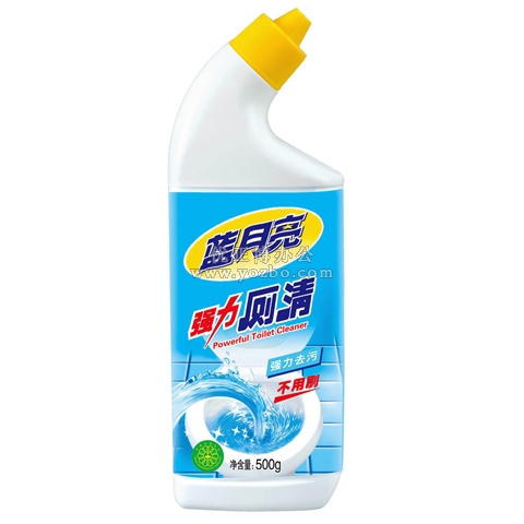 藍月亮 強力廁清 強力去污 500g/瓶 
