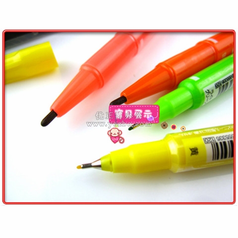 斑馬12色小雙頭彩色油性記號筆 M0-120-MC