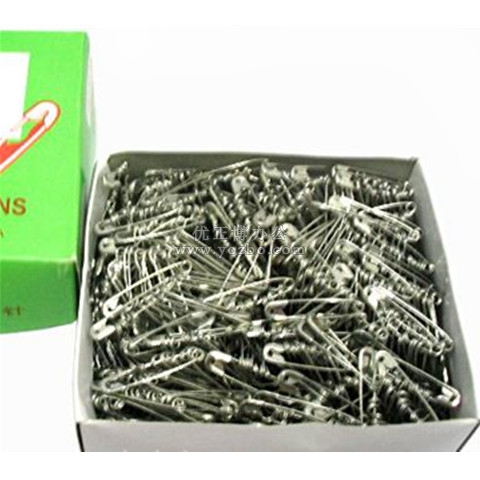 安全別針 2號 35mm 1000枚/盒