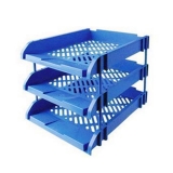 永得利 厚膠三層文件盤 813Y