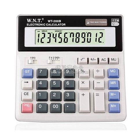萬能通 WT-200B 桌面計算器