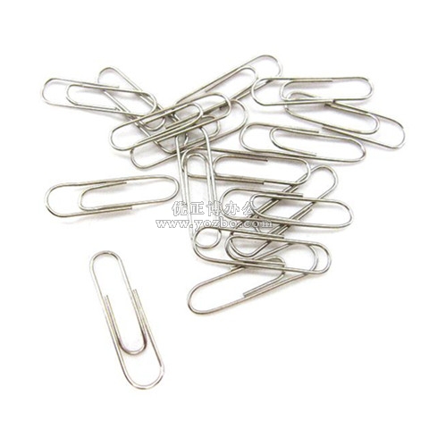 華勝鍍鎳回形針 3# 100枚/盒