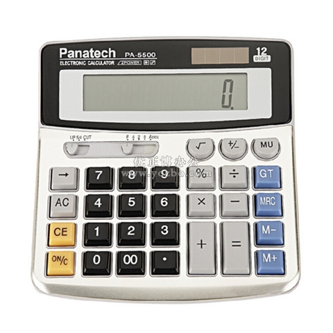 科迪能PA-5500太陽能計算器 辦公商務(wù)計算器