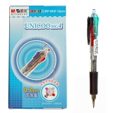 晨光四色按制圓珠筆 BP-8030 0.7mm