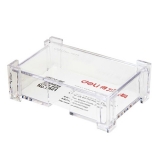 得力桌面用品 7621 名片盒