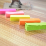 得力7154 熒光紙百事貼（五色裝） 50×15mm