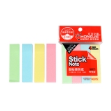 紅杰彩色條形告示貼 便利貼 4彩19*76mm