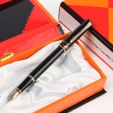 鱷魚310鋼筆 金夾黑飛梭銥金筆